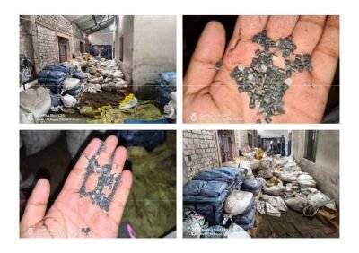 Inundated Water Affected stock of Alum, Alloy, XLPE & PVC